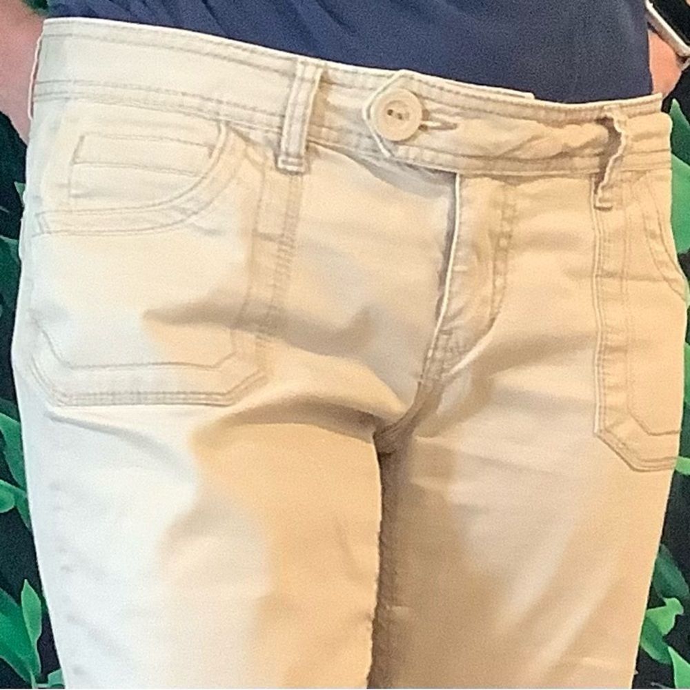 🤎 Aeropostale Casual Beige Pants – Juniors 9/10 - Picture 5 of 9